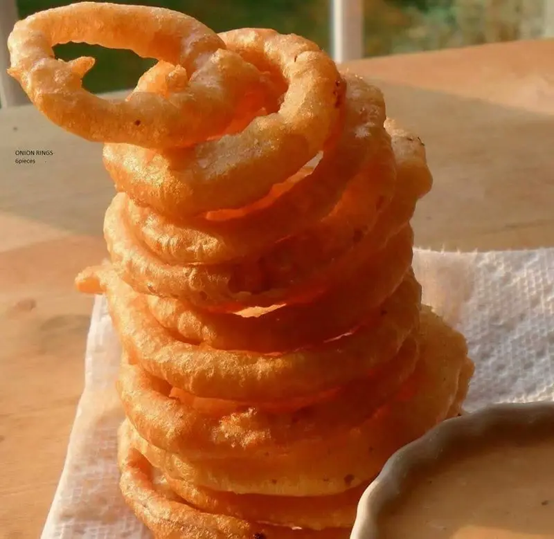Onion Rings (6 Pcs)